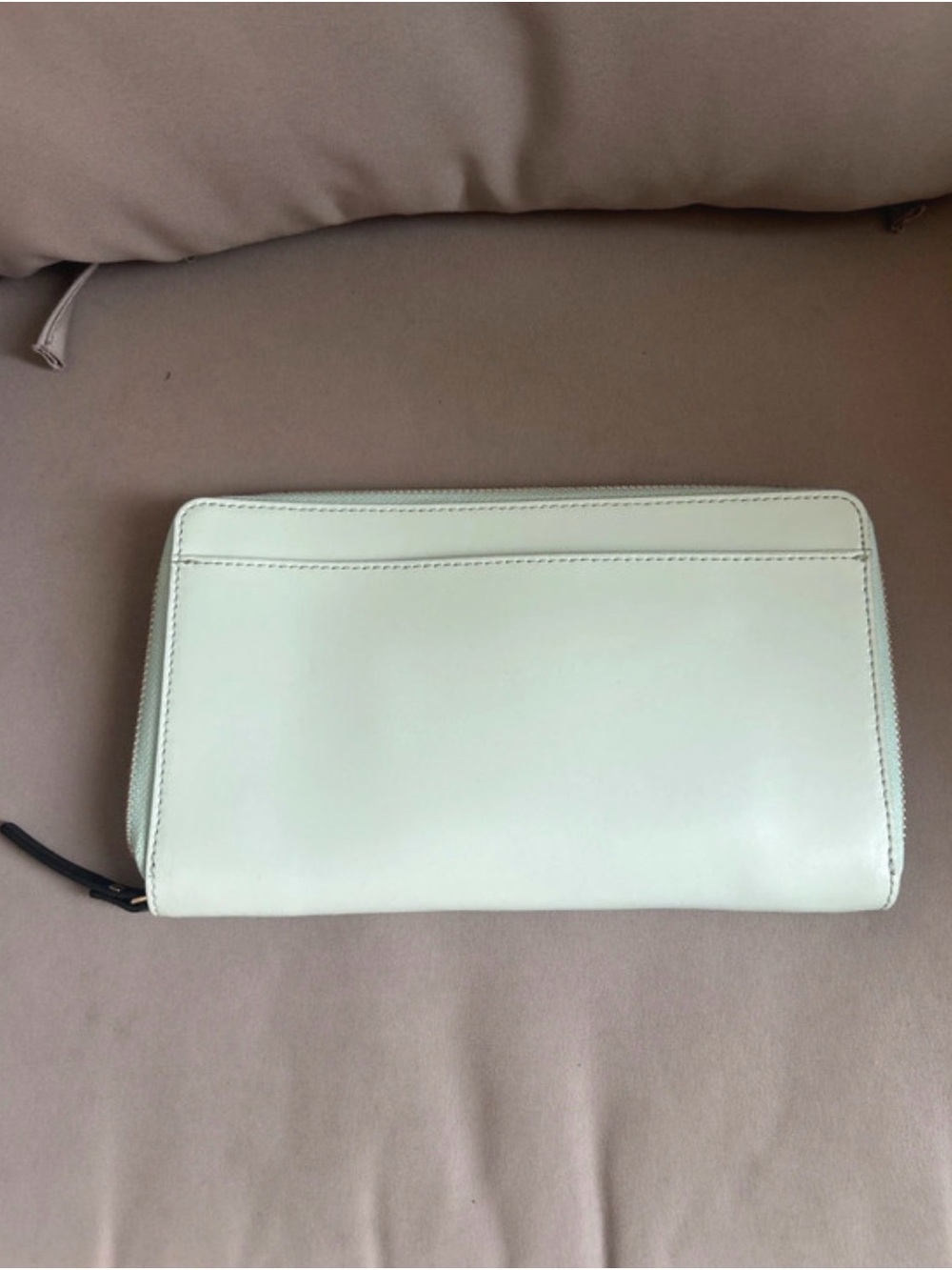 kate spade floral VW bug zip wallet - mint green with pink accents - Picture 3 of 6